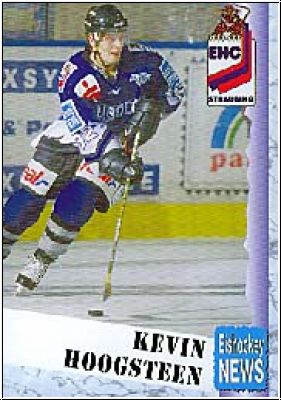 DEL 1999/00 Oberliga EHC Straubing - No 19 - Kevin Hoogsteen