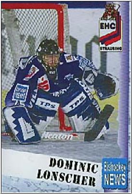 DEL 1999 / 00 Oberliga EHC Straubing - No 2 - Dominic Lonscher