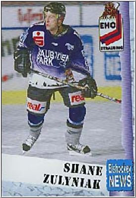 DEL 1999 / 00 Oberliga EHC Straubing - No 8 - Shane Zulyniak