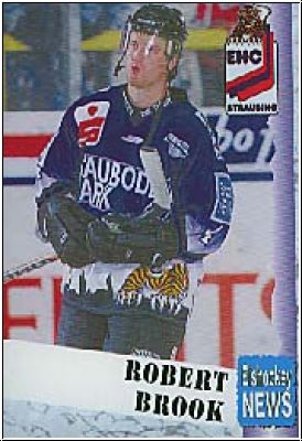 DEL 1999 / 00 Oberliga EHC Straubing - No 9 - Robert Brook