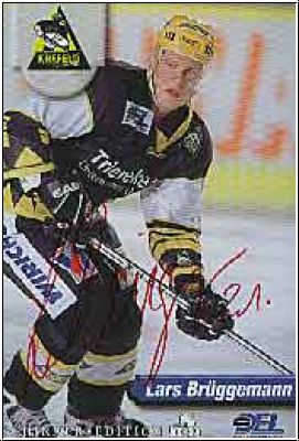 DEL 1998 / 99 No 29 - Lars Brüggemann - original autograph