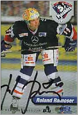 DEL 1998 / 99 No 60 - Roland Ramoser - Originalautogramm