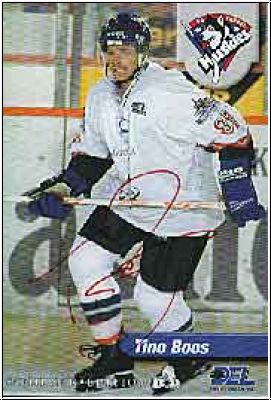 DEL 1998 / 99 No 62 - Tino Boos - Originalautogramm