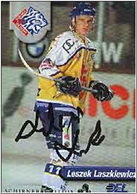 DEL 1998 / 99 No 262 - Leszek Laszkiewicz - original autograph