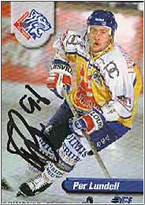 DEL 1998 / 99 No 264 - Per Lundell - Original autograph