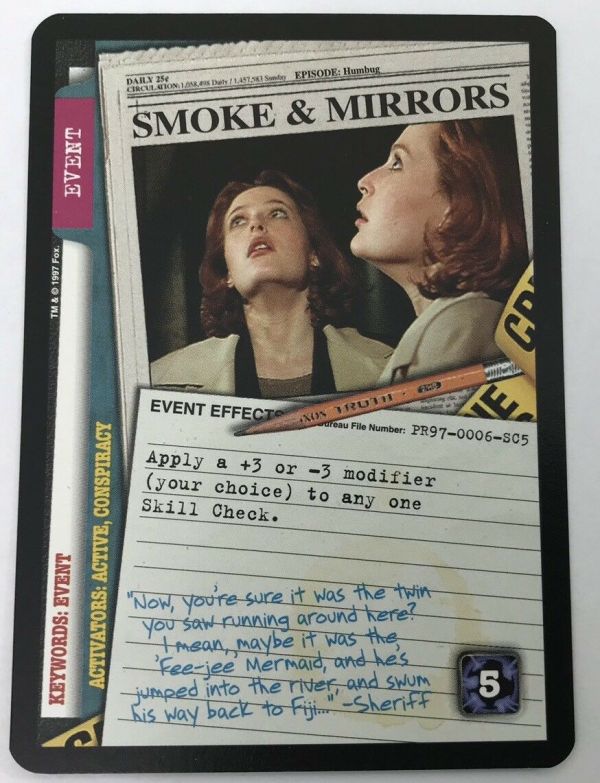 X Files 1996 The X Files Starter Deck