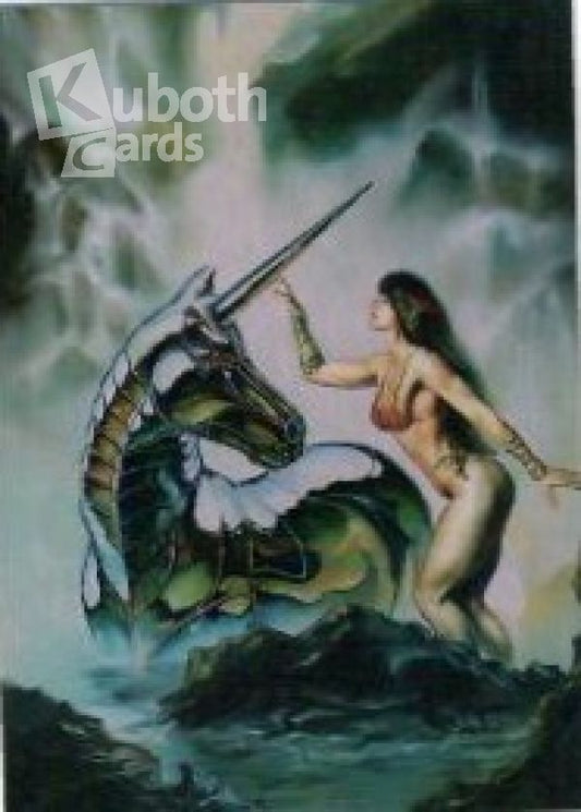 Julie Bell 1994 Cardz Fantasy Art Trading Card Tekchrome Cards No T1 - T10 - complete set