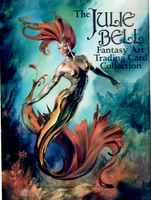 Julie Bell 1994 Cardz Fantasy Art Trading Card - Collector's Folder