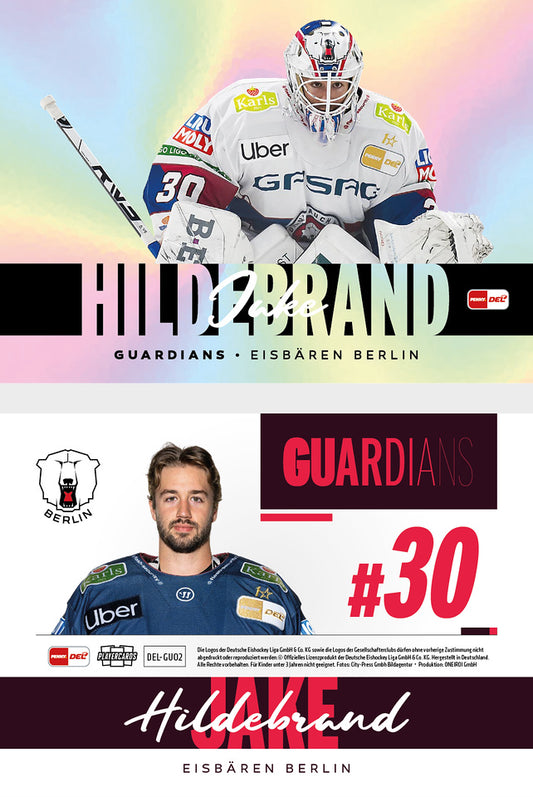 DEL 2024-25 CityPress Guardians - No GU02 - Jake Hildebrand