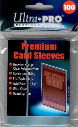 Soft Sleeves - Ultra Pro Platinum/Premium - 100 pieces