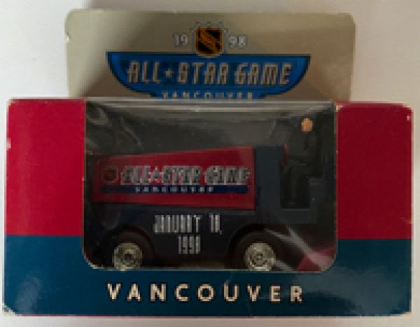 NHL 1998 Zamboni - All-Star Game Logo Vancouver