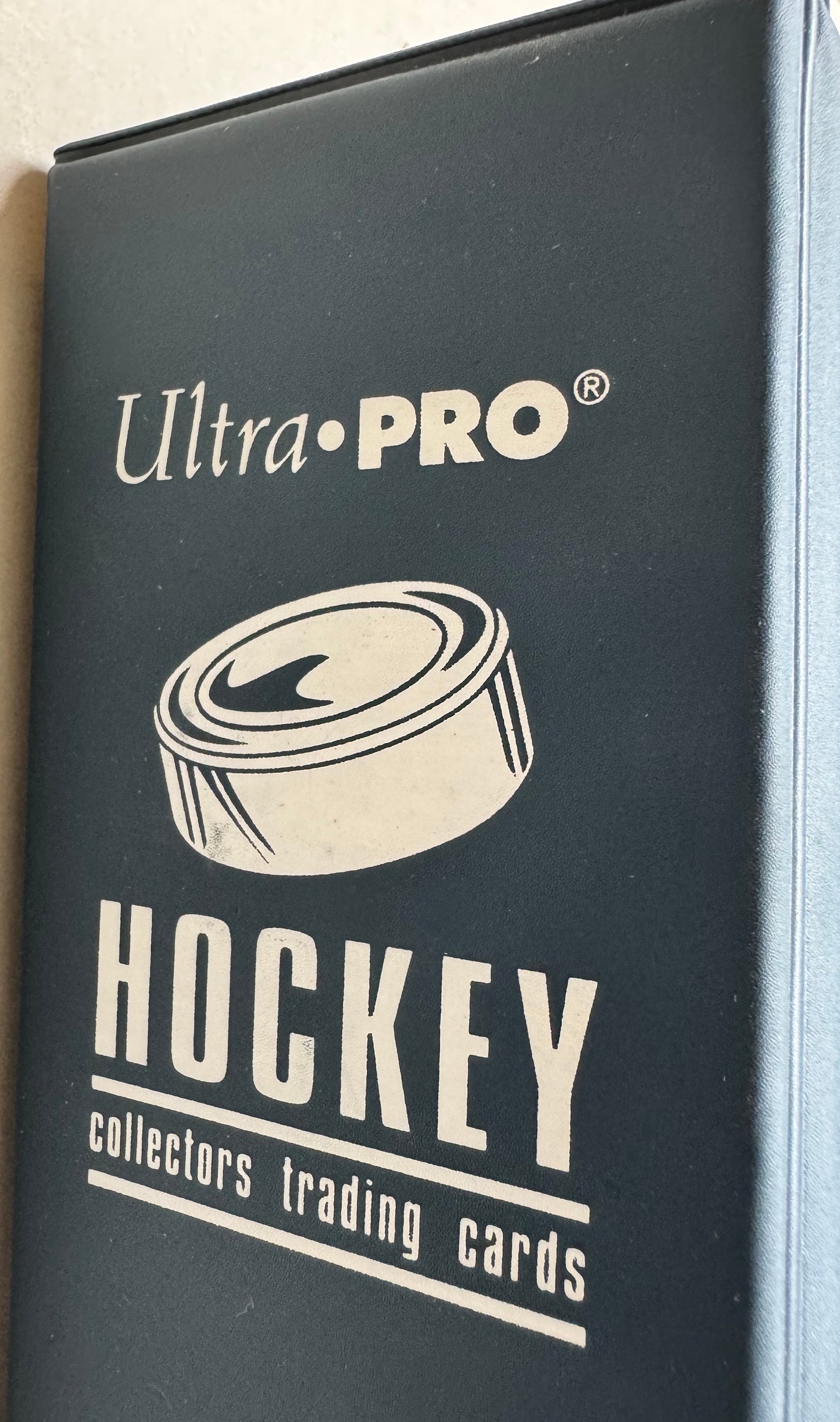 Sammelordner - NHL - Ultra Pro - blau - gebraucht