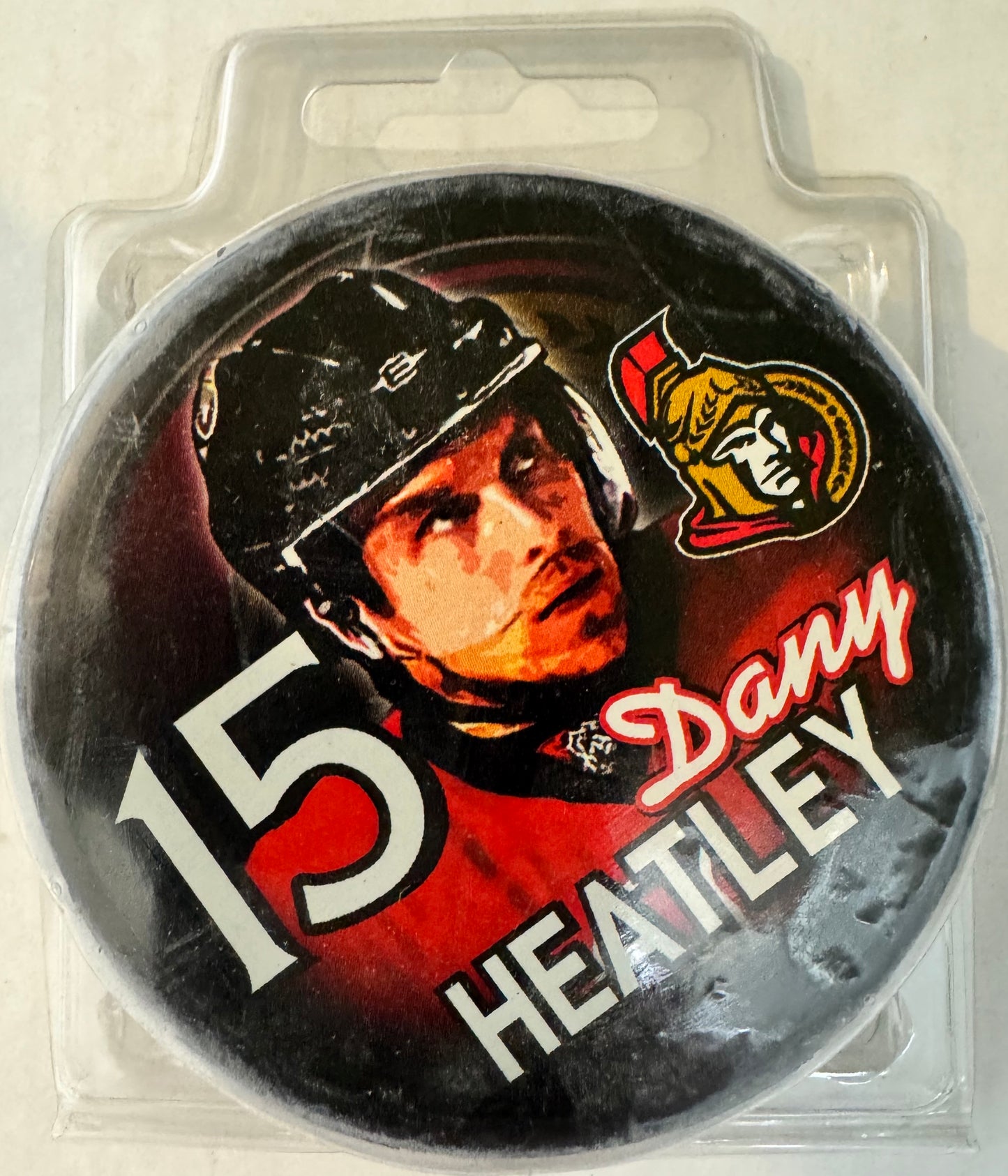 NHL Player Puck - Dany Heatley - Variante 2