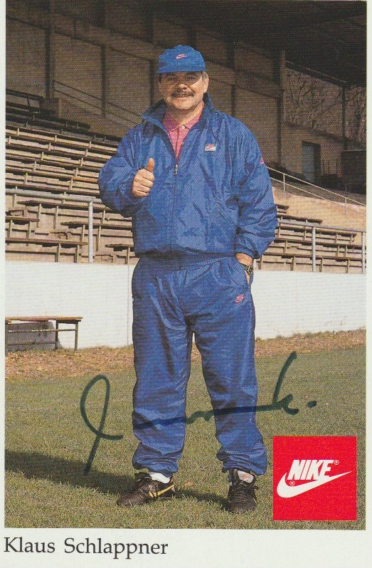 Soccer - Autograph - Klaus Schlappner