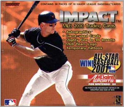 MLB 2000 Impact Hobby Pack