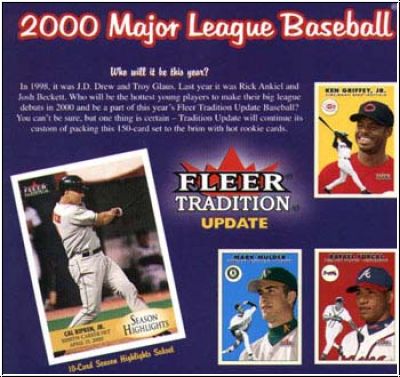 MLB 2000 Fleer Tradition Update Set