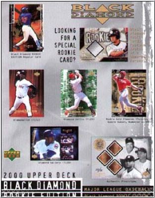 MLB 2000 Black Diamond Rookie Edition - Pack