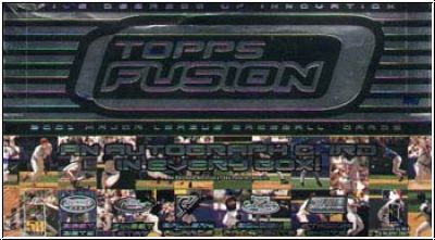 MLB 2001 Topps Fusion - Box