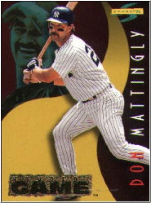 MLB 1996 Score Numbers Game - No 23 of 30 - Don Mattingly