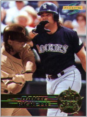 MLB 1996 Score Gold Stars - No 23 of 30 - Daunte Bichette