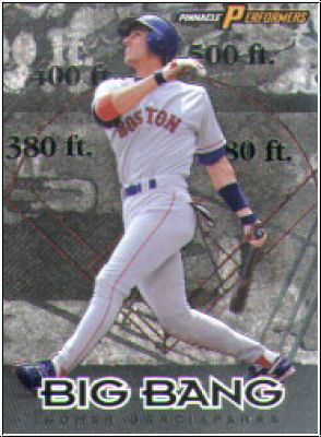 MLB 1998 Pinnacle Performers Big Bang Samples - No 6 of 20 - Nomar Garciaparra