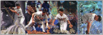 MLB 1998 Flair Showcase Ripken Sample Strip - No NN0 - Cal Ripken jr.