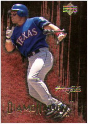 MLB 2000 Black Diamond Rookie Edition Diamonation - No 9 - Ivan Rodriguez