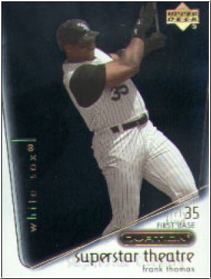 MLB 2001 Upper Deck Ovation Superstar Theater - No ST 3 - Frank Thomas