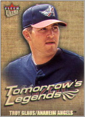 MLB 2001 Ultra Tomorrow's Legends - No 6 of 15 TL - Troy Glaus