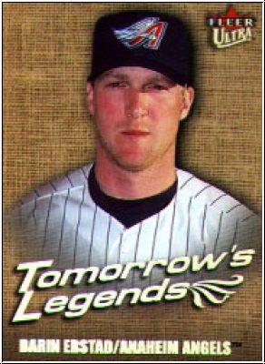 MLB 2001 Ultra Tomorrow's Legends - No 11 of 15 TL - Darin Erstad