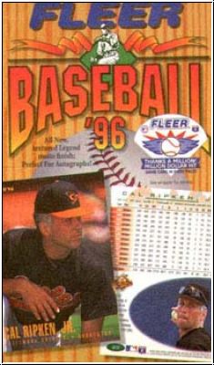 MLB 1996 Fleer Retail - Package