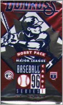 MLB 1996 Donruss Hobby Series 1 - Package