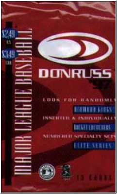 MLB 1997 Donruss - Package