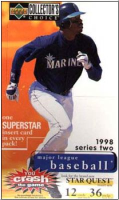MLB 1998 Upper Deck Collectors Choice Hobby Series 2 - Packet