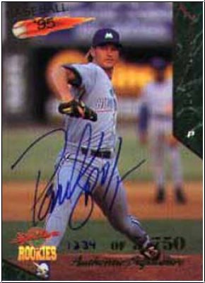 MLB 1995 Signature Rookies Signatures - No 19 - Kenny Felder
