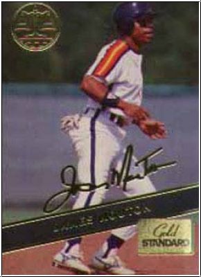 MLB 1994 Signature Rookies Gold Standard Facsimile -  No GS11 - James Mouton