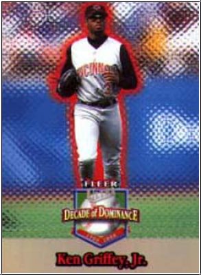 MLB 2001 Ultra Decade of Dominance - No 4 of 15 DD - Ken Griffey jr.