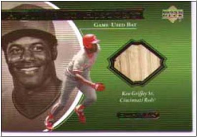 MLB 2001 Upper Deck Ovation A Piece of History - No KGs - Ken Griffey Sr.