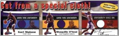 NBA 2000-01 Fleer Game Time Hobby - Packet