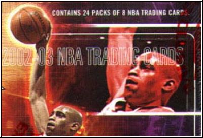 NBA 2002-03 Fleer Hot Shots Hobby - Päckchen