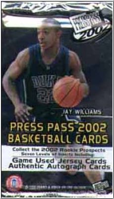 NBA 2002 Press Pass - Päckchen