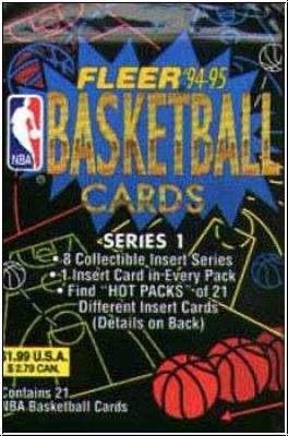 NBA 1994-95 Fleer Series 1 Jumbo Pack