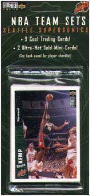 NBA 1997-98 Collector's Choice Team Set Seattle Supersonics