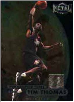 NBA 1997-98 Metal Universe Championship - No. 34 - Tim Thomas