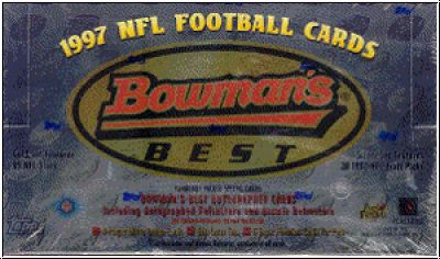 NFL 1997 Bowman's Best - Box