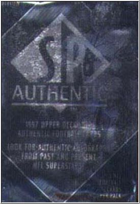 NFL 1997 SP Authentic - Package