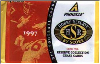NFL 1997 Pinnacle Hobby Reserve - Päckchen