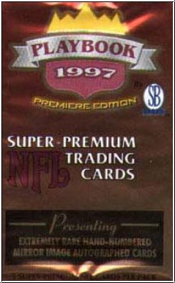 NFL 1997 Scoreboard Playbook Premier Edition - Packet