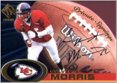 NFL 2000 Private Stock Private Signings - No 18 Sylvester Morris