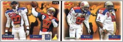 NFL 1996 Score WLAF World League of American Football - No 4 of 6 - Ebubedike/Jones/White/Perry